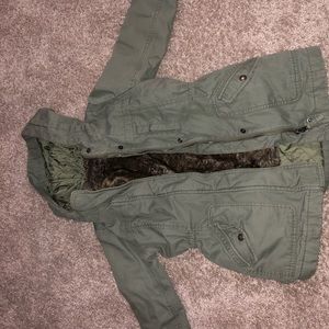 Girls 3 in 1 parka size S